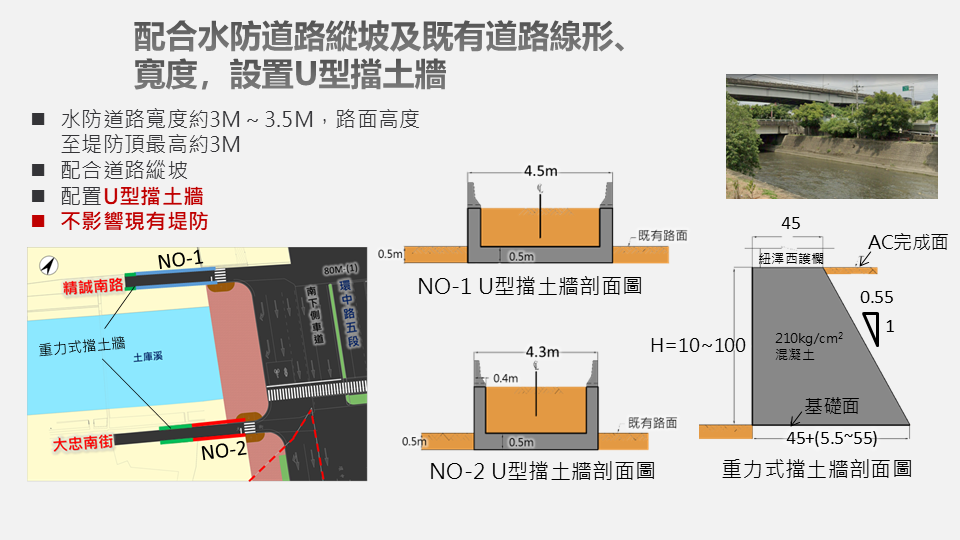九德區徵擋土牆工程4